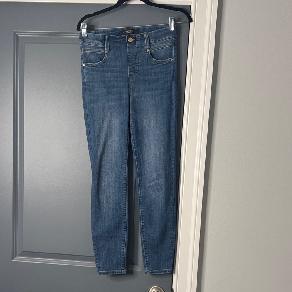 Liverpool Women's Blue Skinny Jeans